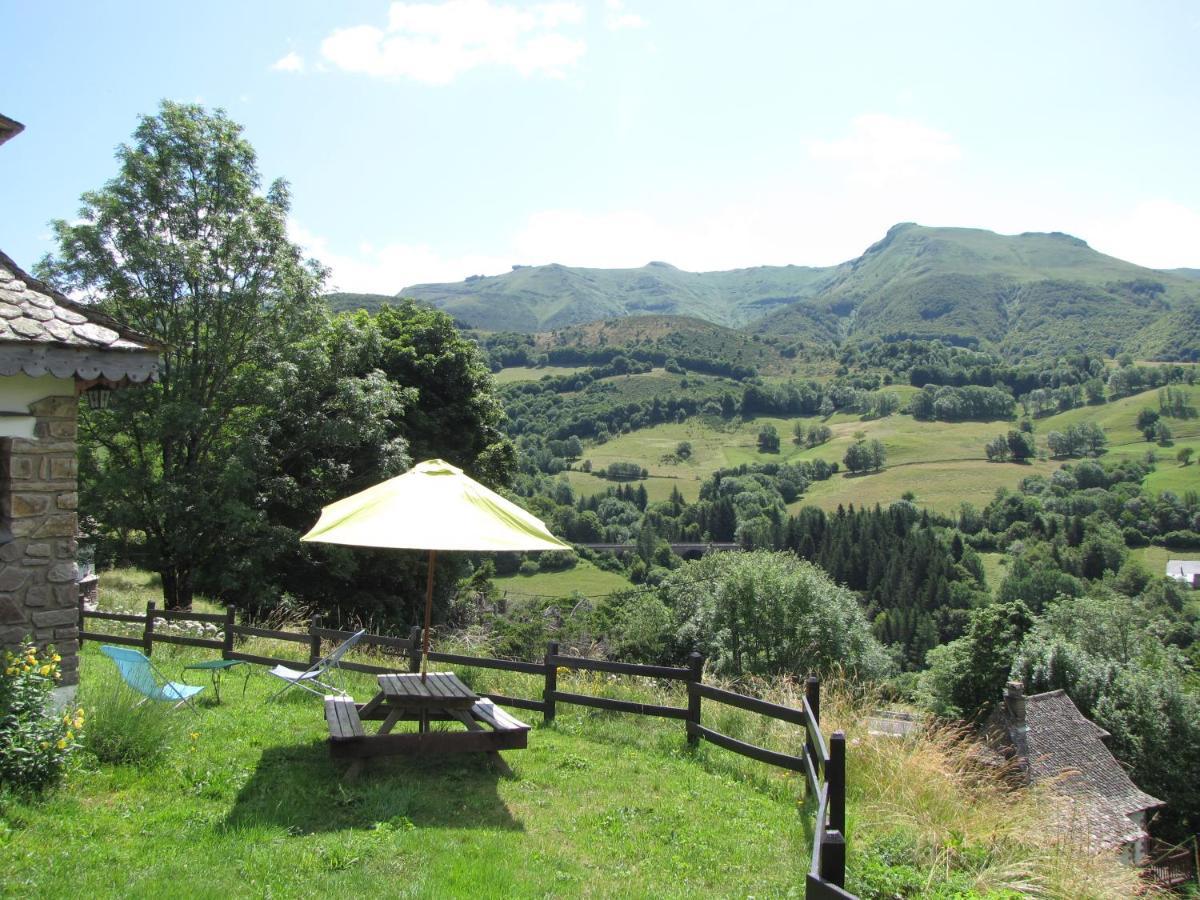 Chalet Avec Vue Panoramique Sur Le Plomb Du Cantal Villa Saint-Jacques-des-Blats Exterior photo